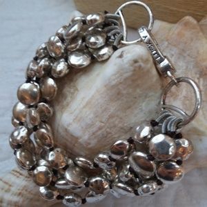 Lucky Brand Jewelry - 5 STRAND Silver tone BRACELET By Lucky Brand Lucky Brand Jewelry - 5 STRAND Silver tone BRACELET By Lucky Brand